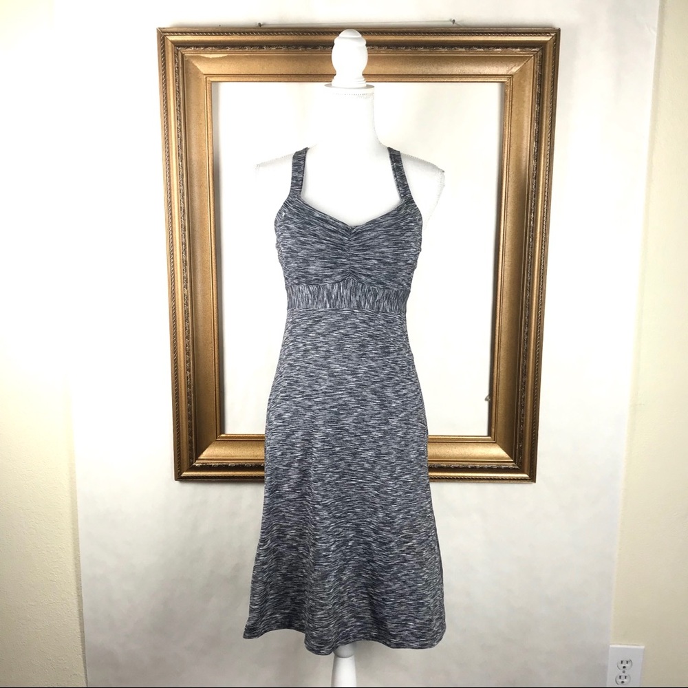 PRANA gray Heather athletic dress, S